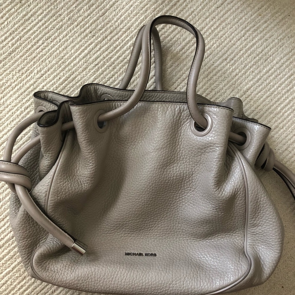 Michael Kors large pebbles leather handbag